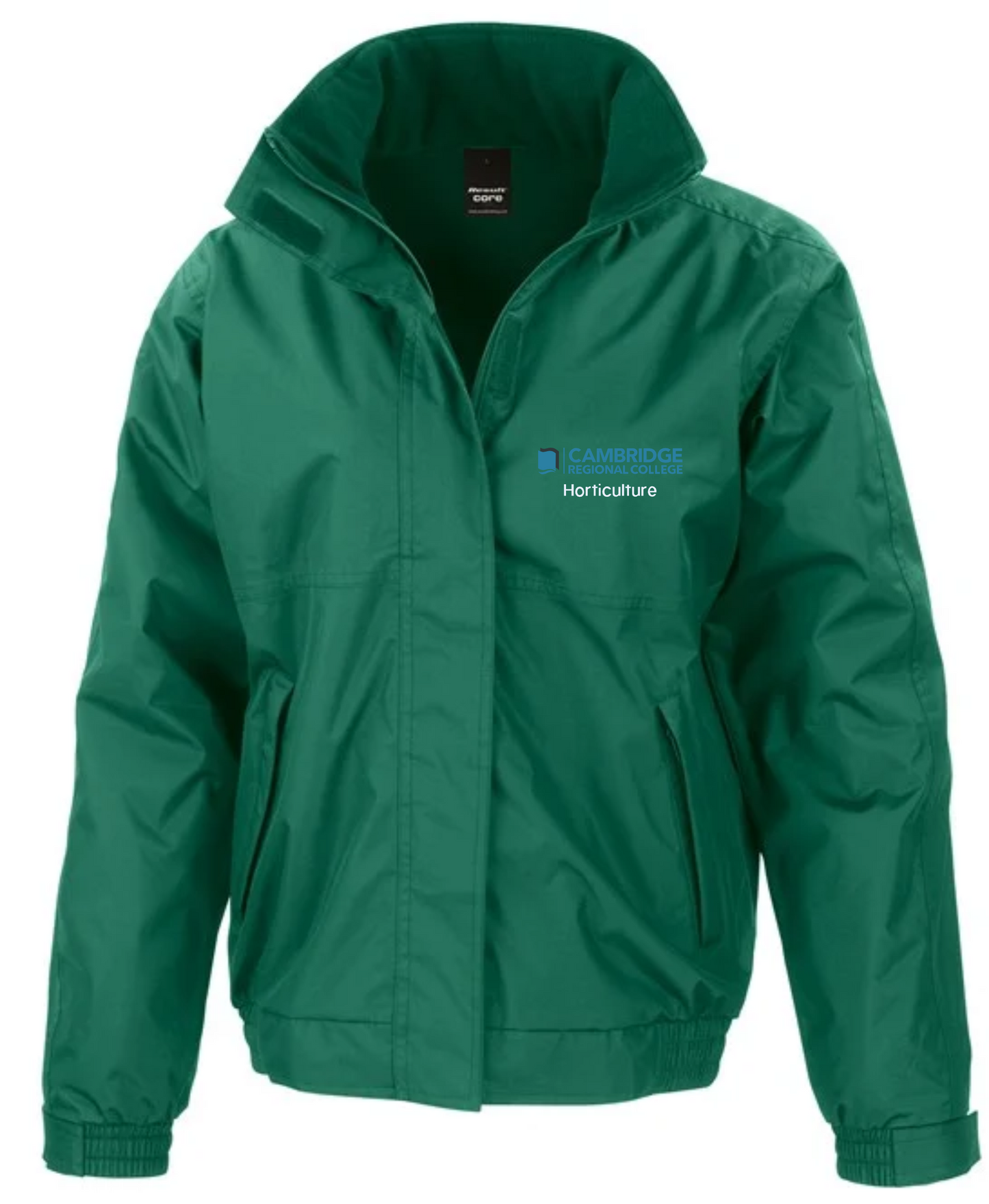 CRC Intro to Horticulture Bottle Green Rain Coat (R221M)
