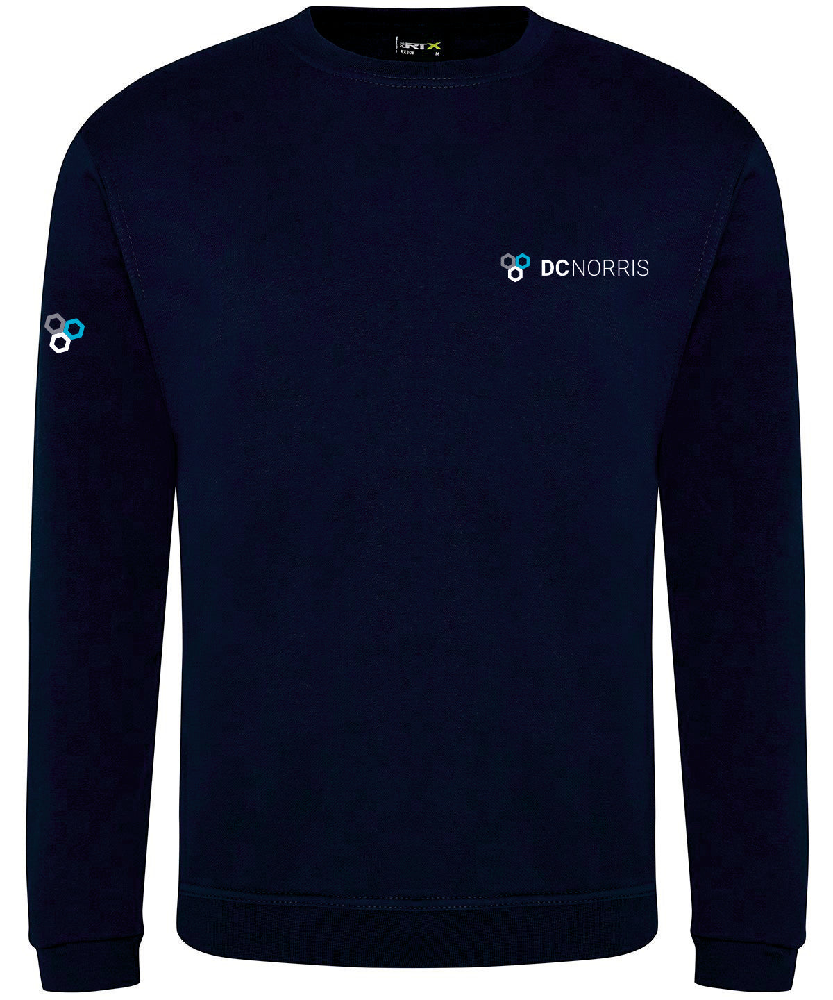RX301 Navy Pro Sweatshirt with embroidery