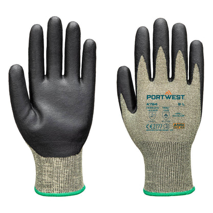 CRC Intro to Horticulture/Options *MANDATORY* Cut C18 Level 2 Glove Green/Black (A637)