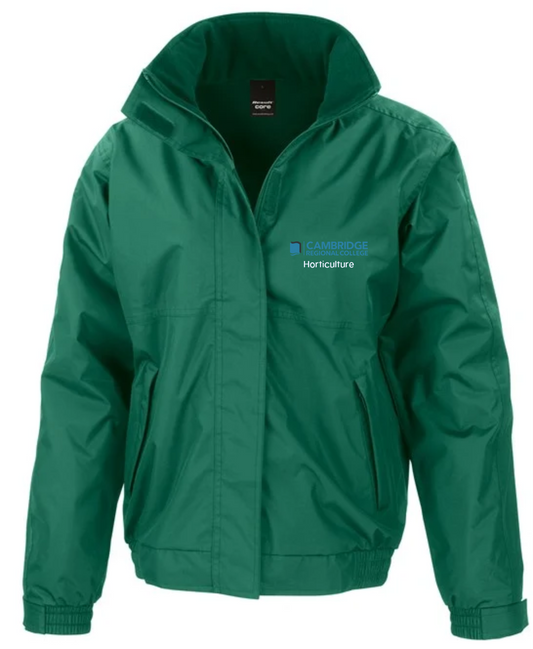 CRC Intro to Horticulture Bottle Green Rain Coat (R221M)